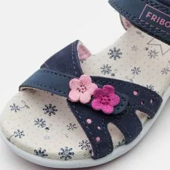 Friboo LEATHER - Riemensandalette - Dark Blue, Kinder -Deutschland Friboo Verkaufs-Shop 06165081e9954e50a20d93cf5890b82f