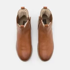 Friboo LEATHER BOOTIES - Stiefelette - Cognac, Kinder -Deutschland Friboo Verkaufs-Shop 135ed5aaea6946539fcffcb986a182cf