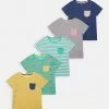 Friboo POCKET TEE 5 PACK - T-Shirt Print - Multi-coloured - 917_green - 602_yellow - 202, Kinder -Deutschland Friboo Verkaufs-Shop 169f118cb1924f61be15fddab39e1680