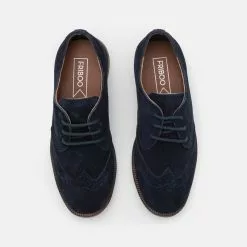 Friboo LEATHER - Schnürer - Dark Blue, Kinder -Deutschland Friboo Verkaufs-Shop 1a2484c6eafa446bb69f35dae0e8c341