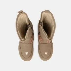 Friboo LEATHER - Stiefel - Taupe, Kinder -Deutschland Friboo Verkaufs-Shop 2f3e9d91a72349c3a957c6ce644c96f6