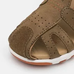 Friboo LEATHER - Riemensandalette - Khaki, Kinder -Deutschland Friboo Verkaufs-Shop 3bf7d00de61947cc840e6cc265a146fb