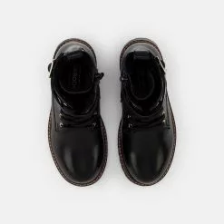 Friboo LEATHER BOOTIES - Schnürstiefelette - Black, Kinder 11 Friboo LEATHER BOOTIES - Schnürstiefelette - Black, Kinder -Deutschland Friboo Verkaufs-Shop 3f2440177baf465c8d31d1436a3f74f3