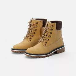 Friboo BOOTIES - Schnürstiefelette - Camel, Kinder -Deutschland Friboo Verkaufs-Shop 42ea0e02028448b19c2a1bb6093e1261