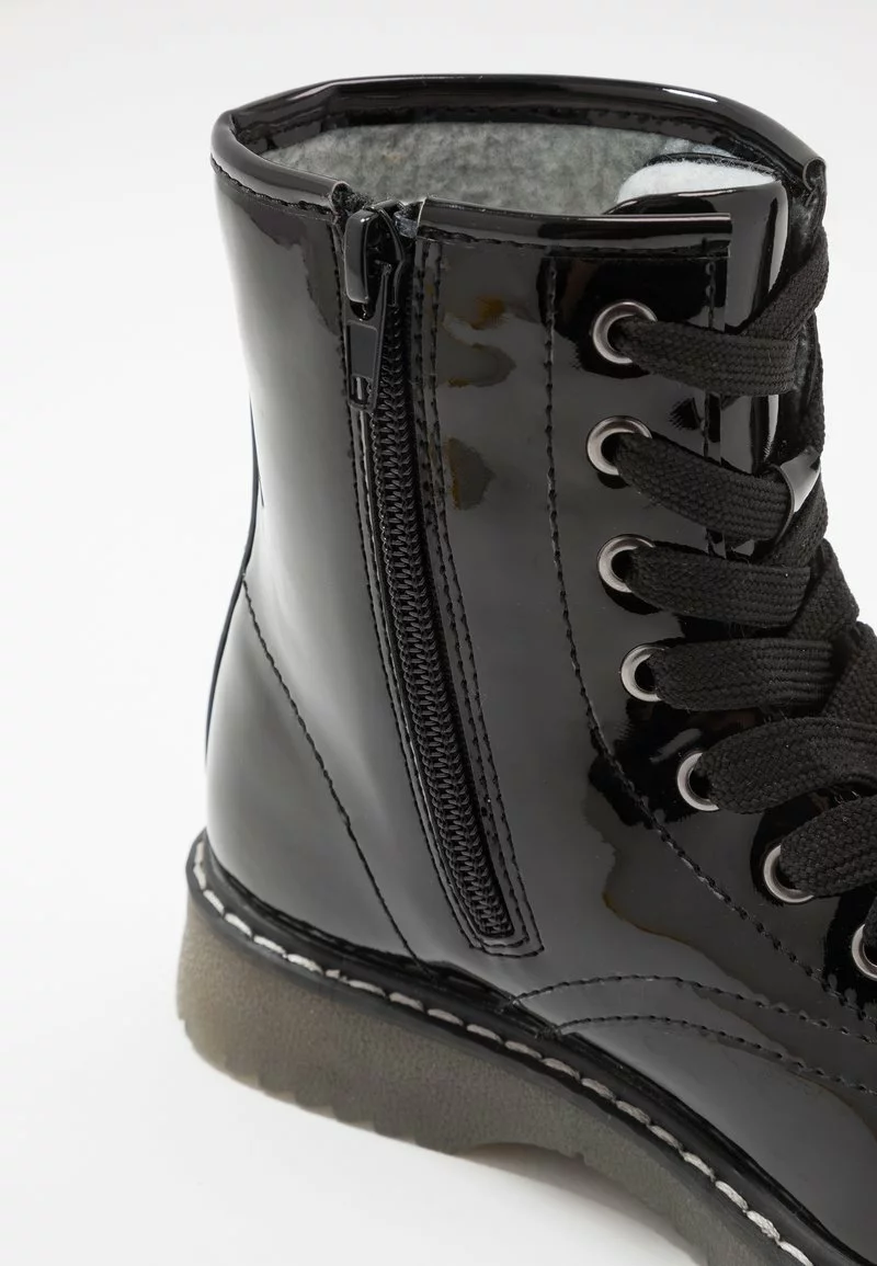 Friboo Schnürstiefelette - Black, Kinder 5 Friboo Schnürstiefelette - Black, Kinder – Bild 3