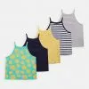 Friboo STRAPPY VEST 5 PACK - Top - Multi-coloured - 917_yellow - 202_dark Blue - 503, Kinder -Deutschland Friboo Verkaufs-Shop 437b7bf4871a49bcb3d0144617913401