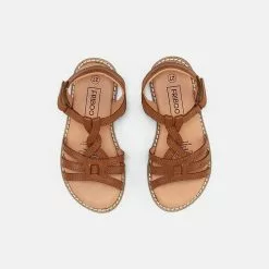 Friboo LEATHER SANDALS - Riemensandalette - Cognac, Kinder -Deutschland Friboo Verkaufs-Shop 4d3c1948c14241cdb0315039145e8f2b