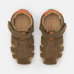 Friboo LEATHER - Riemensandalette - Khaki, Kinder -Deutschland Friboo Verkaufs-Shop 51d5af0d6ed446c79c76425eac005992