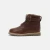 Friboo LEATHER - Schnürstiefelette - Dark Brown, Kinder -Deutschland Friboo Verkaufs-Shop 5d0161f433074b1bb75ab9149d98b4f5