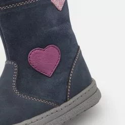 Friboo LEATHER - Stiefel - Blue-grey, Kinder -Deutschland Friboo Verkaufs-Shop 5dc3ec6f267b4c87ab87d8de855504c6