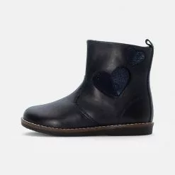 Friboo LEATHER BOOTIES - Stiefelette - Dark Blue, Kinder
