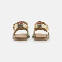 Friboo LEATHER - Riemensandalette - Gold, Kinder -Deutschland Friboo Verkaufs-Shop 7550e9c674334170bf9094b30feb918e
