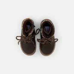 Friboo BOOTIES - Schnürstiefelette - Dark Brown, Kinder -Deutschland Friboo Verkaufs-Shop 75d2ca71d27a49a3b02e4bd9c1edf450