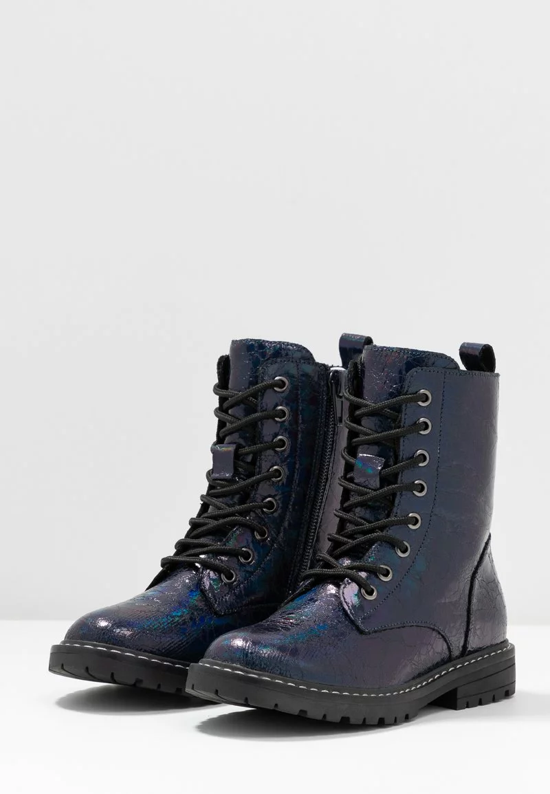 Friboo Schnürstiefelette - Dark Blue, Kinder 6 Friboo Schnürstiefelette - Dark Blue, Kinder – Bild 4