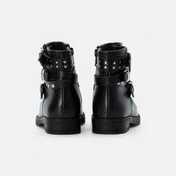 Friboo LEATHER BOOTIES - Cowboy-/Bikerstiefelette - Black, Kinder -Deutschland Friboo Verkaufs-Shop 7807f5ff2f034a4fb6b92bd717ecc52b