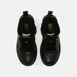 Friboo LEATHER - Schnürstiefelette - Black, Kinder -Deutschland Friboo Verkaufs-Shop 8178fd9cd4124eb79f2dae20b0cde83e