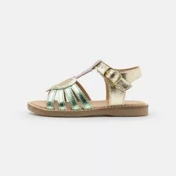 Friboo LEATHER - Riemensandalette - Gold, Kinder