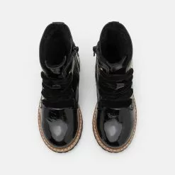 Friboo LEATHER - Schnürstiefelette - Black, Kinder -Deutschland Friboo Verkaufs-Shop 9109b4dcf7504a6e829634df1f42e624