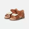 Friboo LEATHER SANDALS - Riemensandalette - Gold/cognac, Kinder -Deutschland Friboo Verkaufs-Shop 94119875539043fe9a02b6690e35a2db
