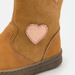 Friboo LEATHER - Stiefel - Cognac, Kinder -Deutschland Friboo Verkaufs-Shop 961b0376f69e403a8a47fdf64cbec213