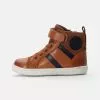 Friboo LEATHER BOOTIES - Sneaker High - Cognac, Kinder -Deutschland Friboo Verkaufs-Shop 9714d56ec1824e50a7d15910d44e543b