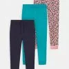 Friboo BASIC GIRLS 3 PACK - Jogginghose - Multi-coloured/green, Kinder