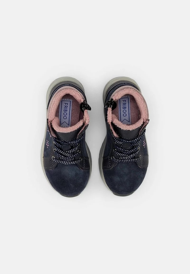 Friboo LEATHER BOOTIES - Schnürstiefelette - Dark Grey, Kinder 6 Friboo LEATHER BOOTIES - Schnürstiefelette - Dark Grey, Kinder – Bild 4