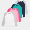 Friboo 4 PACK - Langarmshirt - Pink/dark Blue/turquoise, Kinder -Deutschland Friboo Verkaufs-Shop b3664c5a6c4a4faea82d76d92d144f89