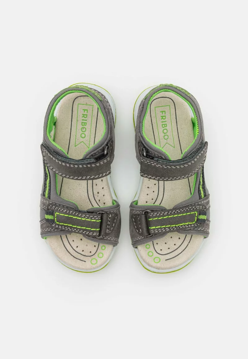 Friboo LEATHER - Trekkingsandale - Dark Grey, Kinder 6 Friboo LEATHER - Trekkingsandale - Dark Grey, Kinder – Bild 4