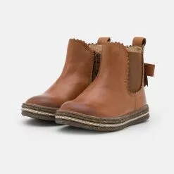 Friboo LEATHER - Stiefelette - Cognac, Kinder -Deutschland Friboo Verkaufs-Shop cbf421ccd88c43dca6ffc48f6e14ebc4