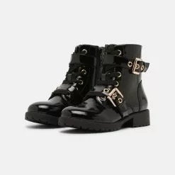 Friboo Schnürstiefelette - Black, Kinder -Deutschland Friboo Verkaufs-Shop cf3d0ea6af06415eae8c5299748af095