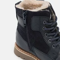 Friboo LEATHER - Schnürstiefelette - Dark Blue, Kinder -Deutschland Friboo Verkaufs-Shop e073c4215c58405091f384228d22a137