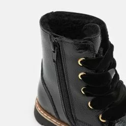 Friboo LEATHER - Schnürstiefelette - Black, Kinder -Deutschland Friboo Verkaufs-Shop e7b98459d0804c45a204ca1fc7709682