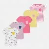 Friboo POCKET TEE 5 PACK - T-Shirt Print - Multi Coloured/white/yellow, Kinder -Deutschland Friboo Verkaufs-Shop f848a80119654f1cac2d22286b923a99